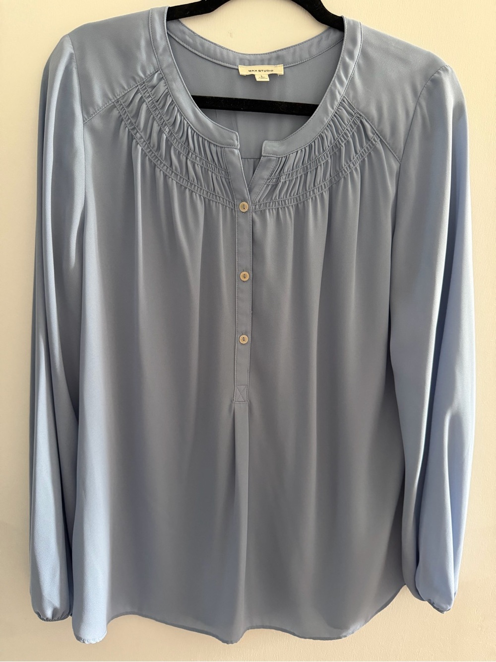 Max Studio Women's Light Blue Blouse